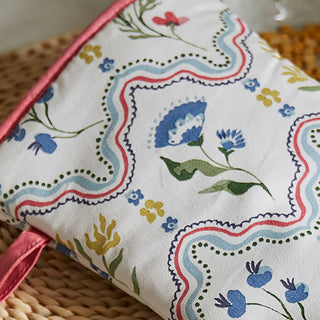 Boho Floral Gauntlet Oven Glove