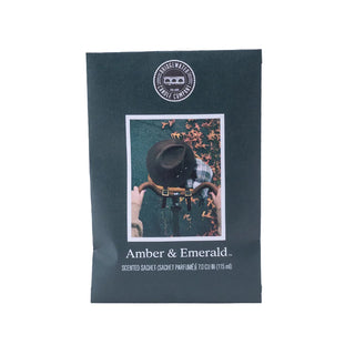 Amber & Emerald Large Scented Sachet