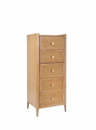 Bali Bedroom 5 Drawer Tall Chest