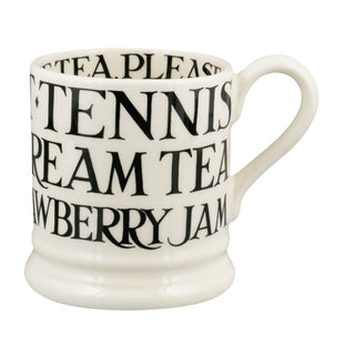 Black Toast Cream Tea 1/2 Pint Mug