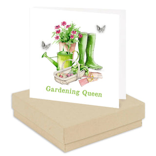 Gardening Queen Boxed Earrings
