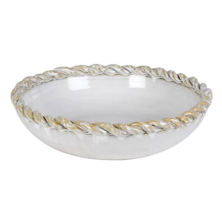 Large Slip Glaze Bowl