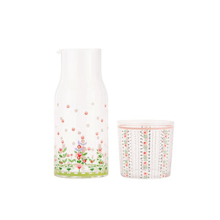 Spring Birds Desk Carafe With Glass