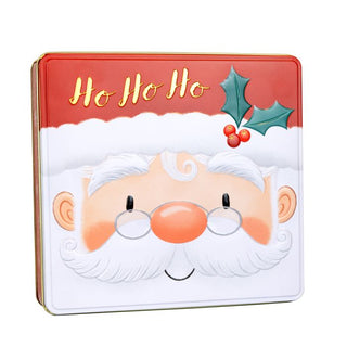 Santa Belgian Chocolate Biscuits Tin