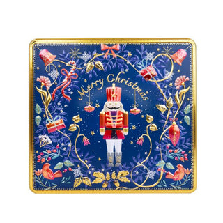 Nordic Nutcracker Assorted Shortbread Biscuits Tin