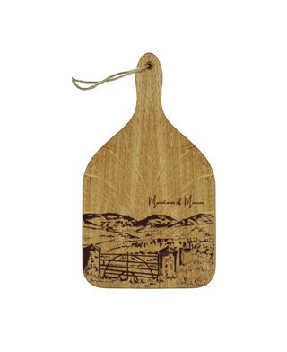 Mountains of Mourne Oak Hanging Paddle Small