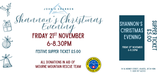 Christmas Evening Festive Supper Ticket