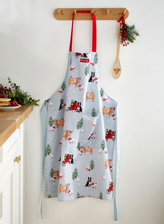 Christmas On The Farm Apron 