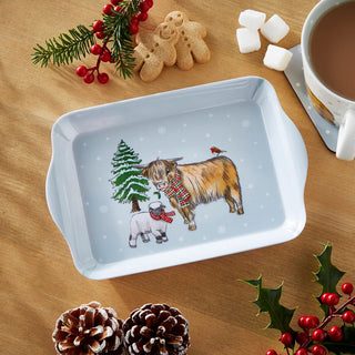 Christmas On The Farm Scatter Tray