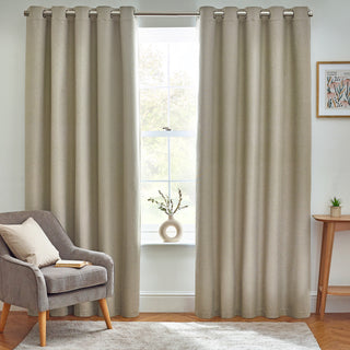 Dawn 229X229 Eyelet Curtain Natural