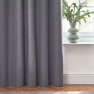 Dawn 168X183 Eyelet Curtain Charcoal