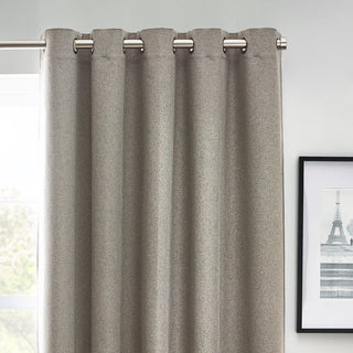 Dawn 168X183 Eyelet Curtain Grey