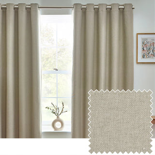 Dawn 168X183 Eyelet Curtain Natural