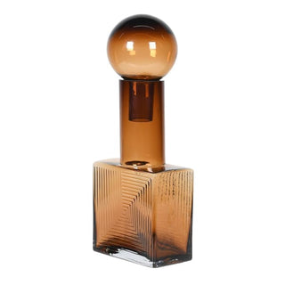 Hazel Cube Glass Bottle
