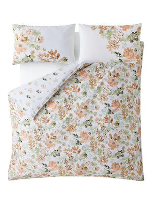 Lewcombe Terracotta Single Duvet Cover Set