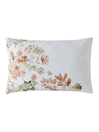 Lewcombe Terracotta Standard Pillowcase Pair