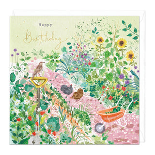 Vegetable Patch Birthday Card