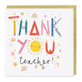 Thank You, Teacher Card