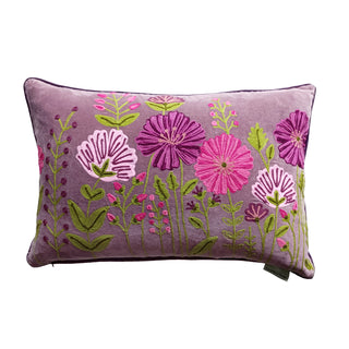 Ensley Velvet Cushion Heather