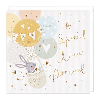 New Baby Special Arrival 2025 Greeting Card