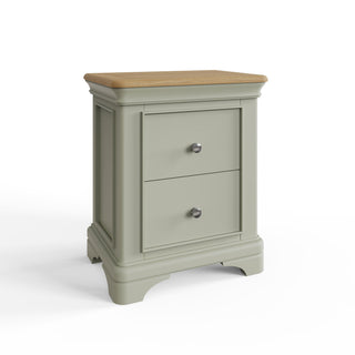 Faire Sage Green Bedside Cabinet