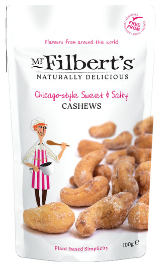 Chicago Style Sweet & Salty Cashews 100g