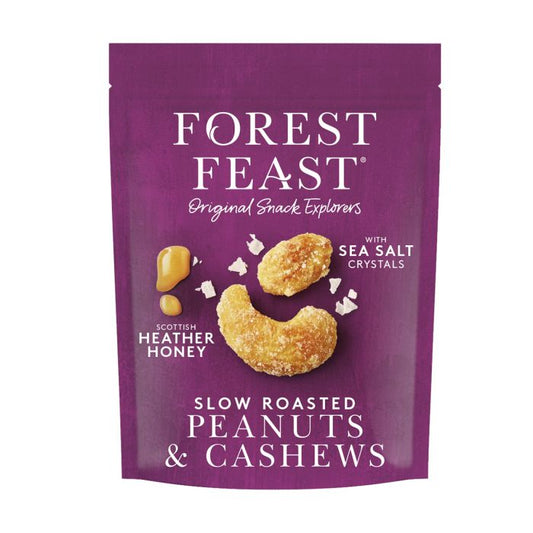 Scottish Heather Honey Roasted Peanuts & Cashews 120g