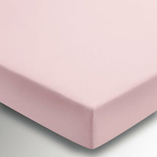 Plain Dye Single Deep Fitted Sheet Blush
