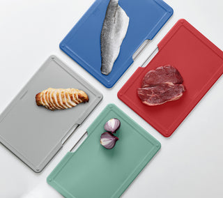 Folio™ 4-piece Graphite/Coast Chopping Board Set Regular