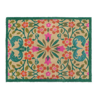Folk Floral Door Mat