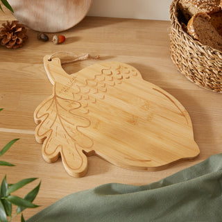 Forest Fable Bamboo Acorn Board
