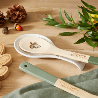 Forest Fable Ceramic Spoon Rest Large