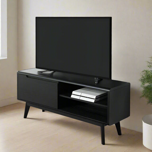 Carrington Double TV/DVD Unit - Black