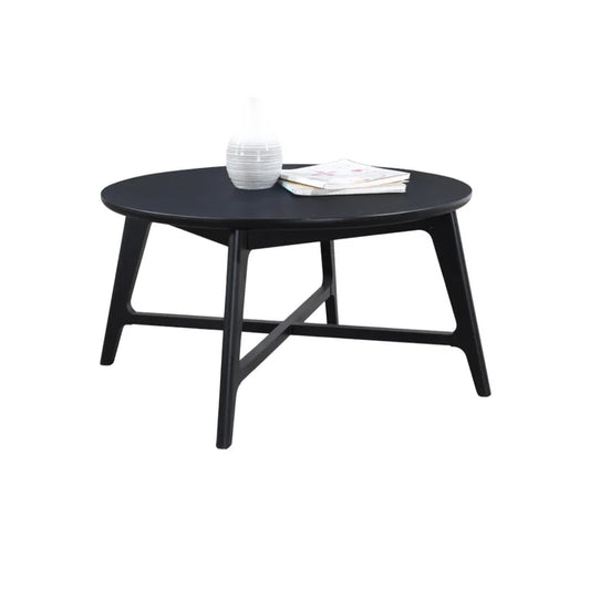 Carrington Round Coffee Table - Black