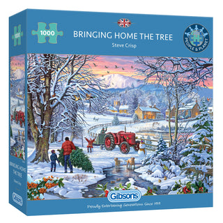 Bringing Home the Tree Jigsaw (1000)