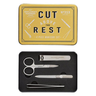 Manicure Set In Tin