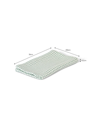 Oaksey Checked Runner  Rosemary