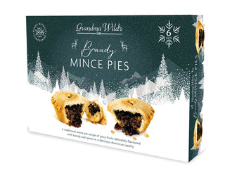 Brandy Mince Pies (Pack of 6)