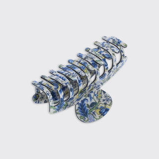 Verity Large Claw Clip Blue