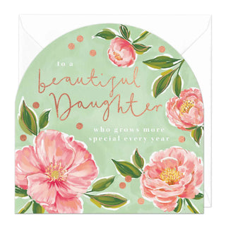 Beautiful Daughter Birthday Card