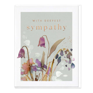 Autumn Bells Sympathy Card