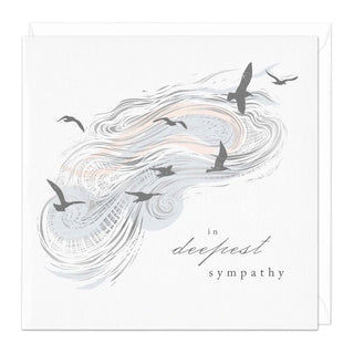 Deepest Sympathy Lino Card