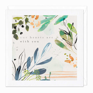 Hearts Are With You Card