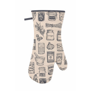 Herbs & Spices Gauntlet Oven Glove