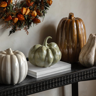Ceramic Pumpkin Sage