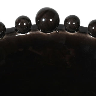 Black Bobble Edged Bowl