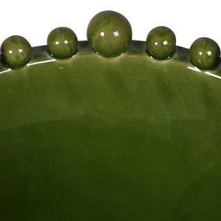 Green Bobble Edged Bowl