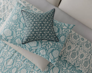 Sunflowers Single Cover Set Teal