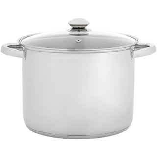 Judge Essentials, 24cm Glass Lid Stockpot, 8.5L