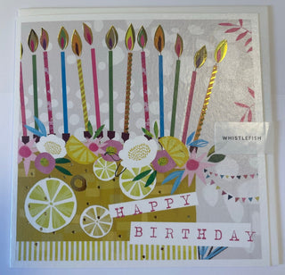 Lemon Cake Birthday Card